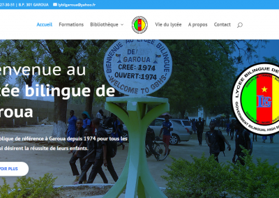 Site web du lycée bilingue de Garoua