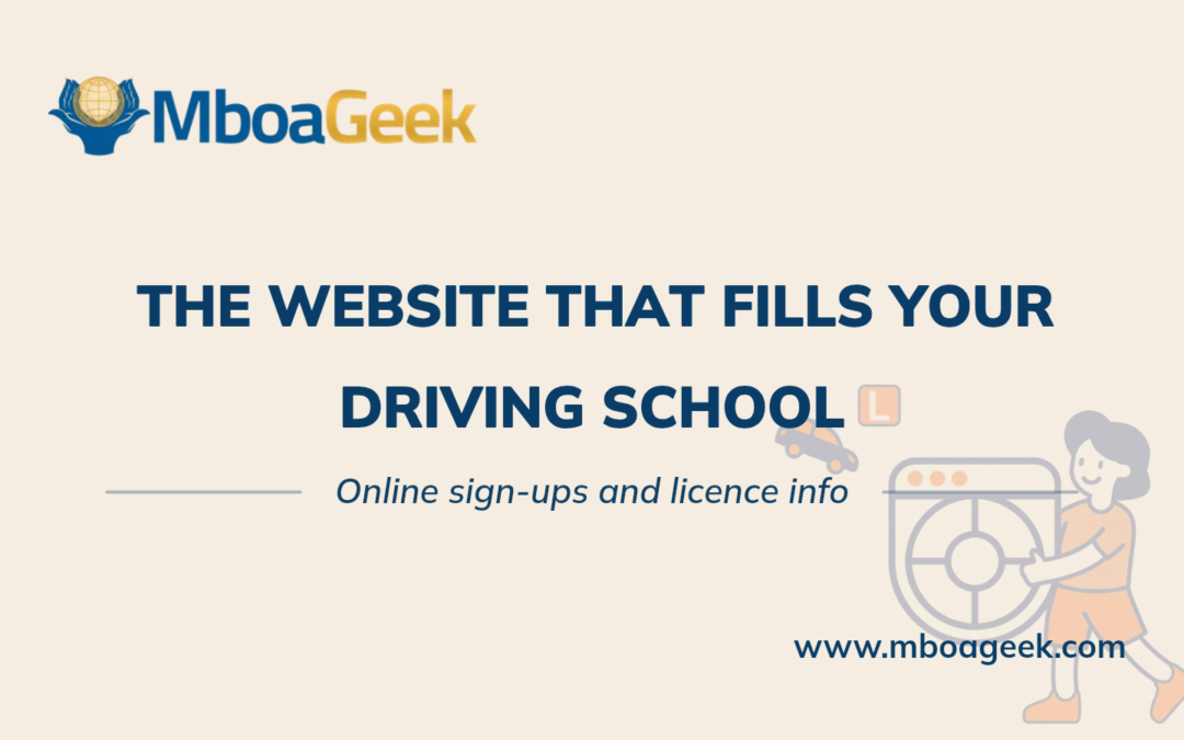 Driving School Website in Cameroon: The Guide