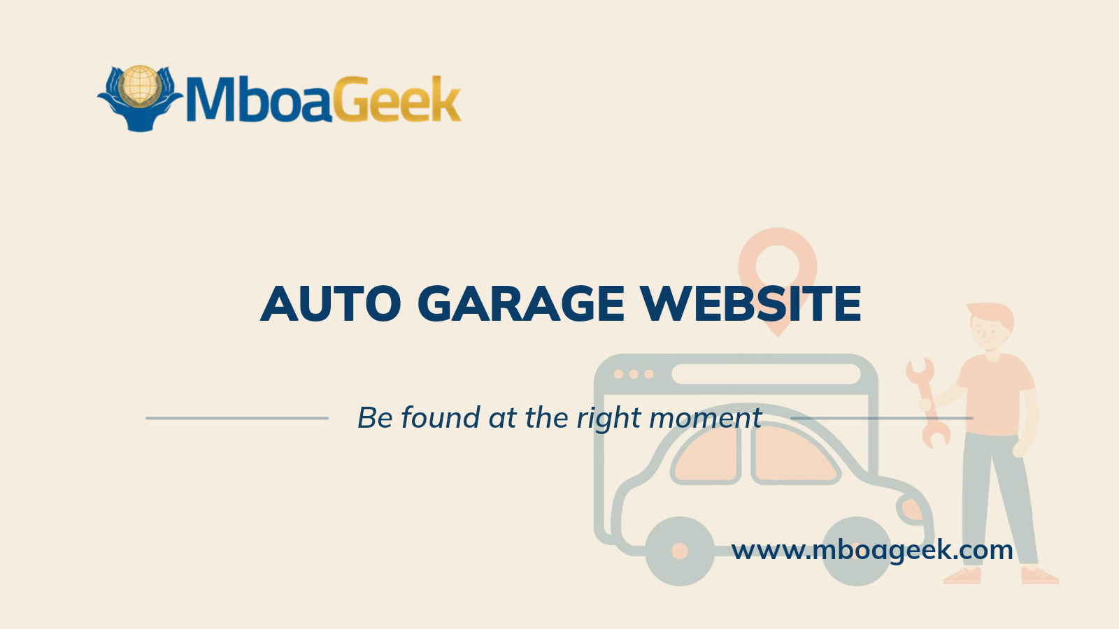 Auto garage / mechanic website