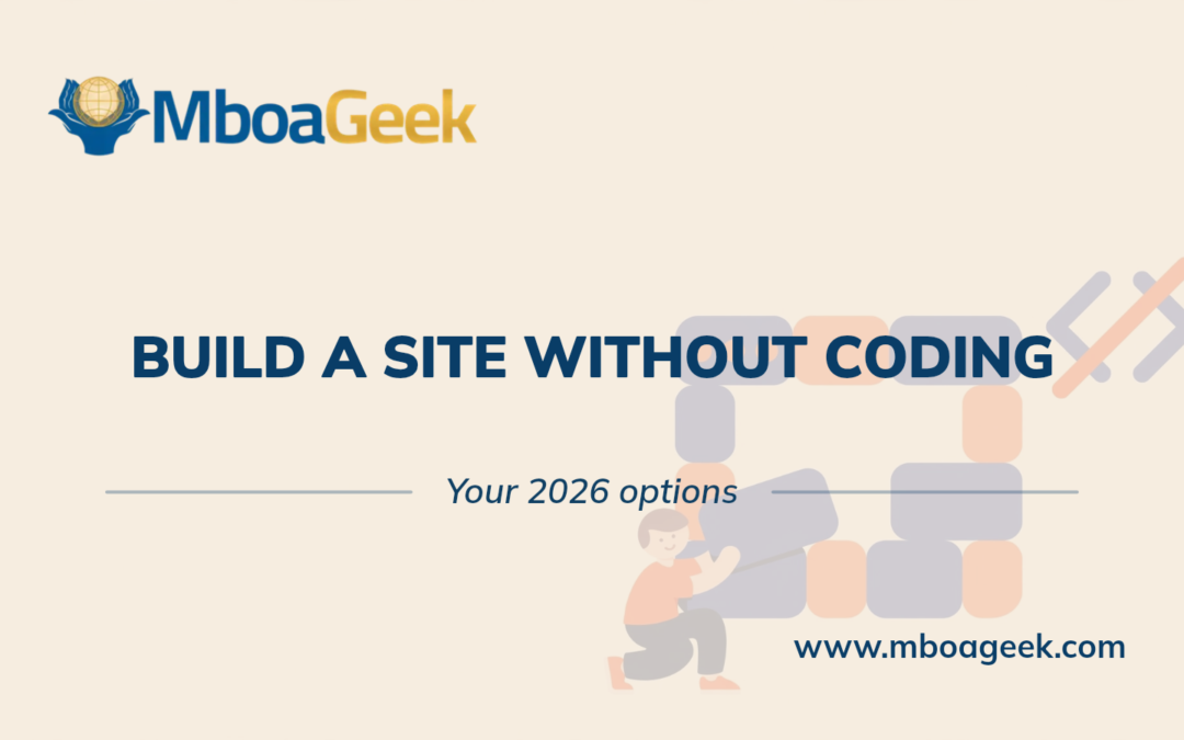Build a site without coding