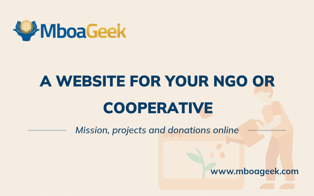 A website for your NGO or cooperative