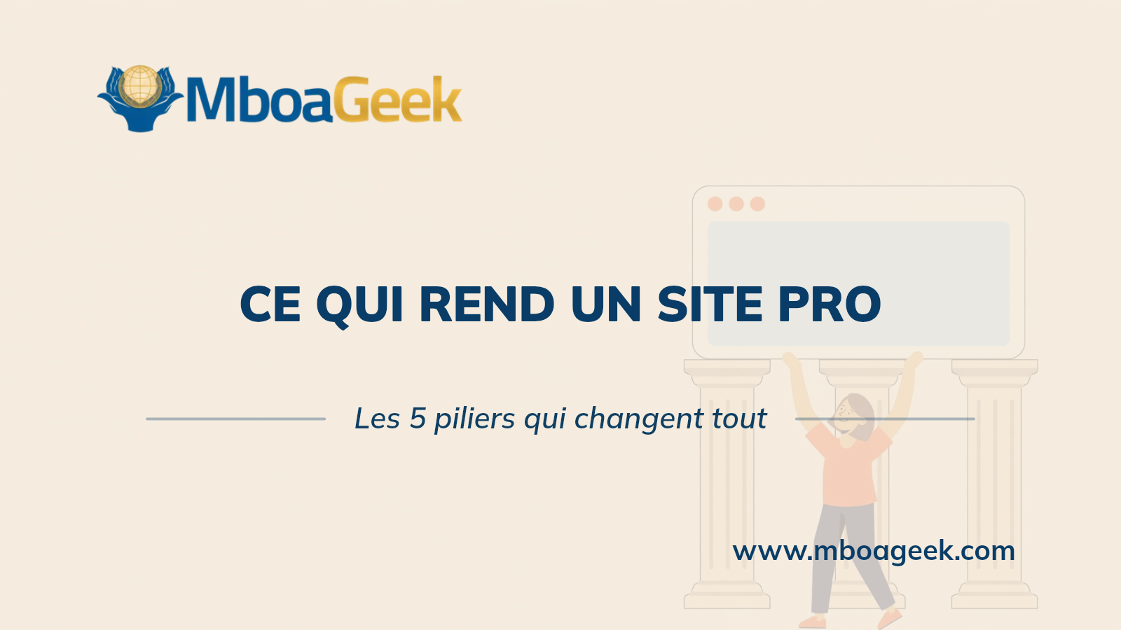 Ce qui rend un site pro