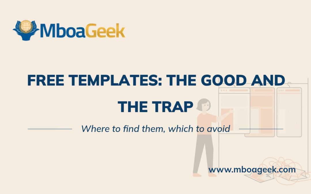 Free templates: the good and the trap