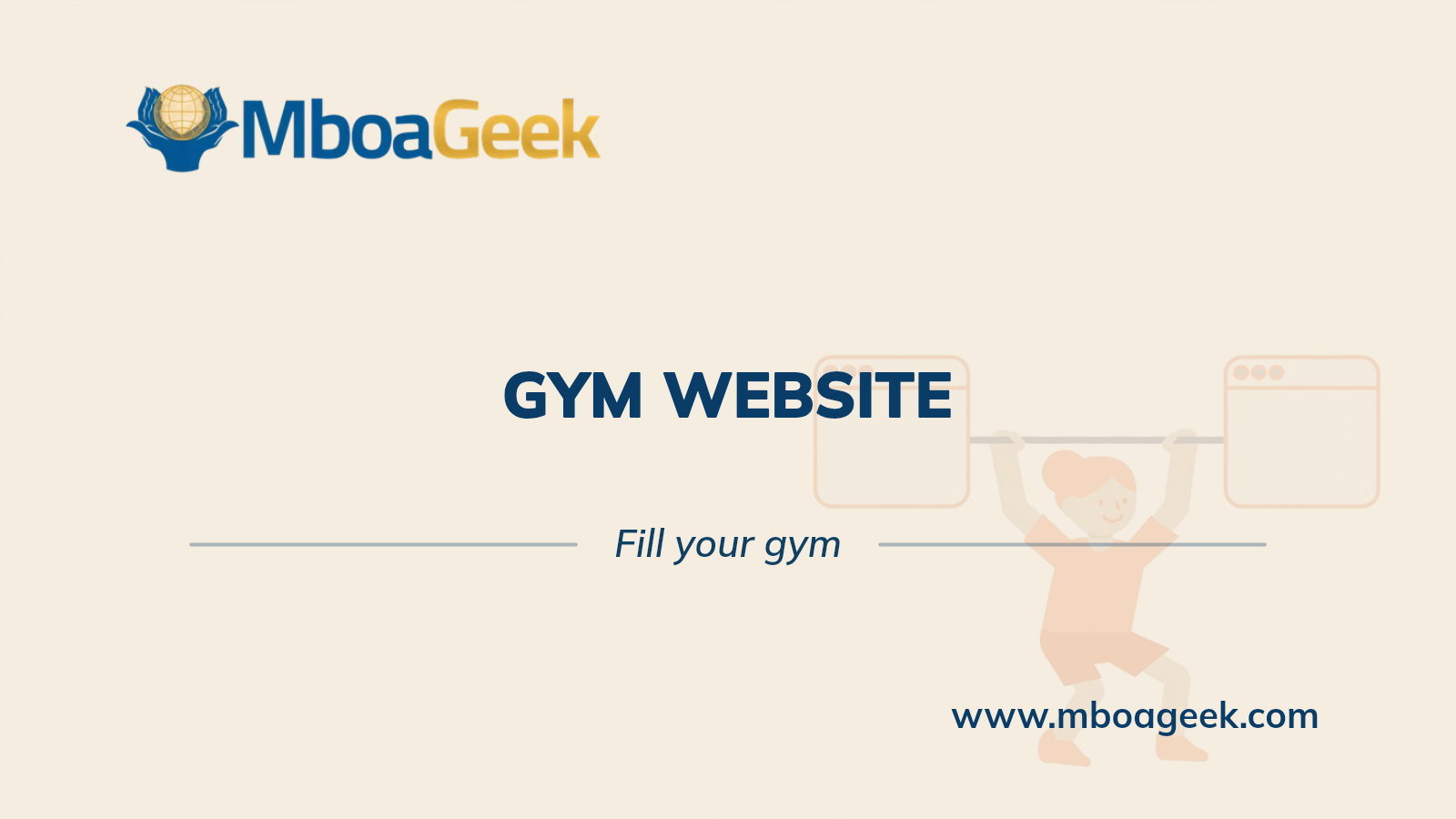 Gym website