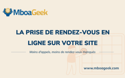 Mettre la prise de rendez-vous en ligne sur son site
