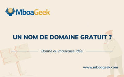 Nom de domaine gratuit : bonne ou mauvaise idée ?