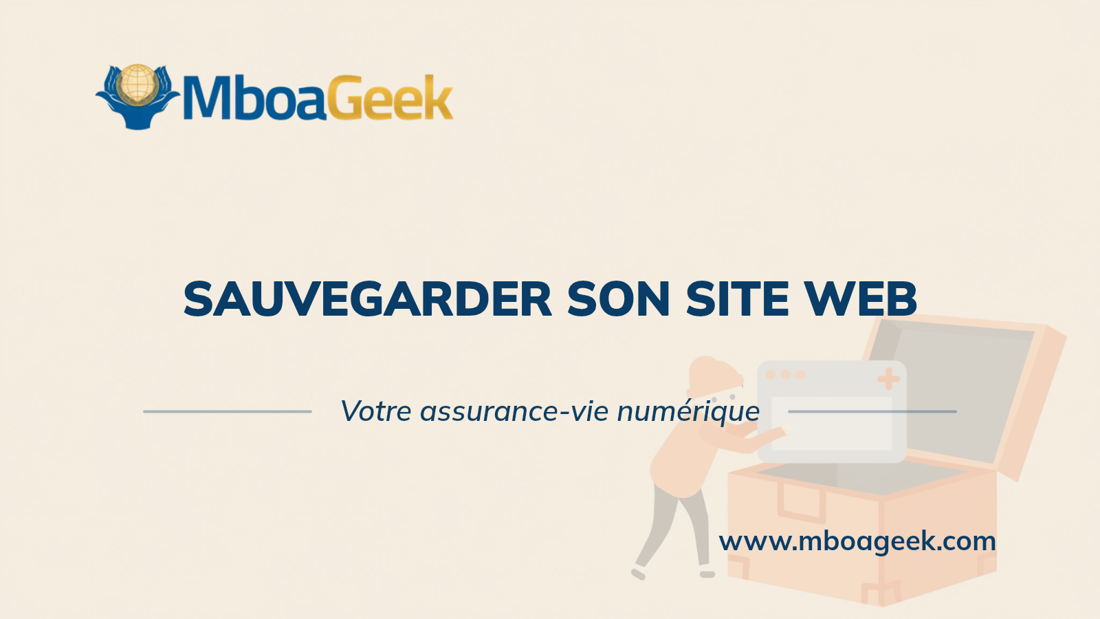 Sauvegarder son site web