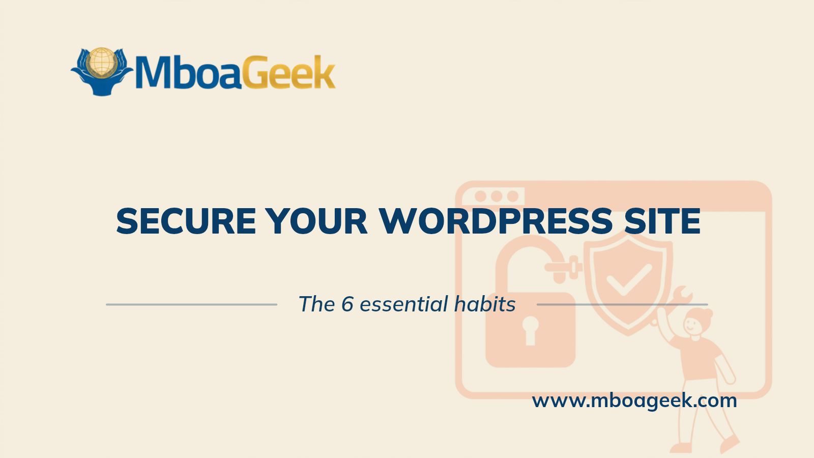 Secure your WordPress site