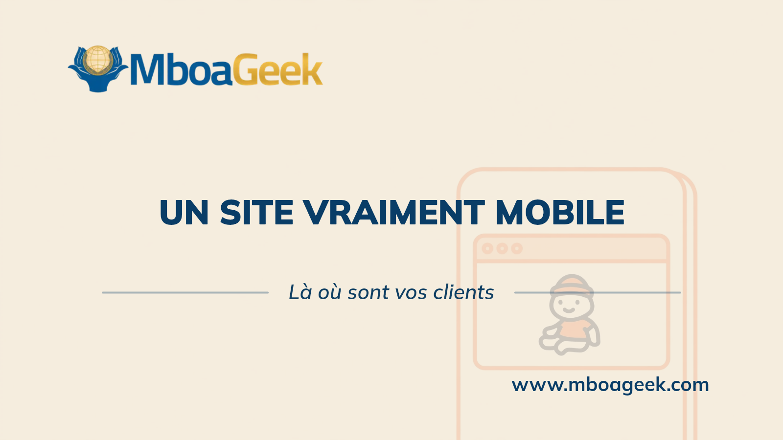 Un site vraiment adapté au mobile