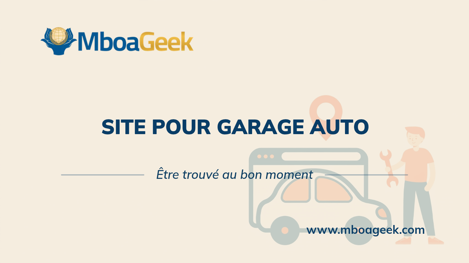 Site web pour garage / mécanicien