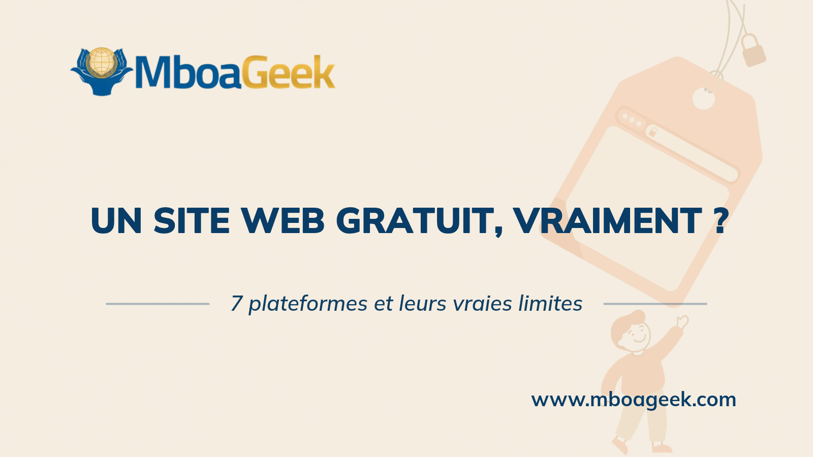 Un site web gratuit, vraiment ?