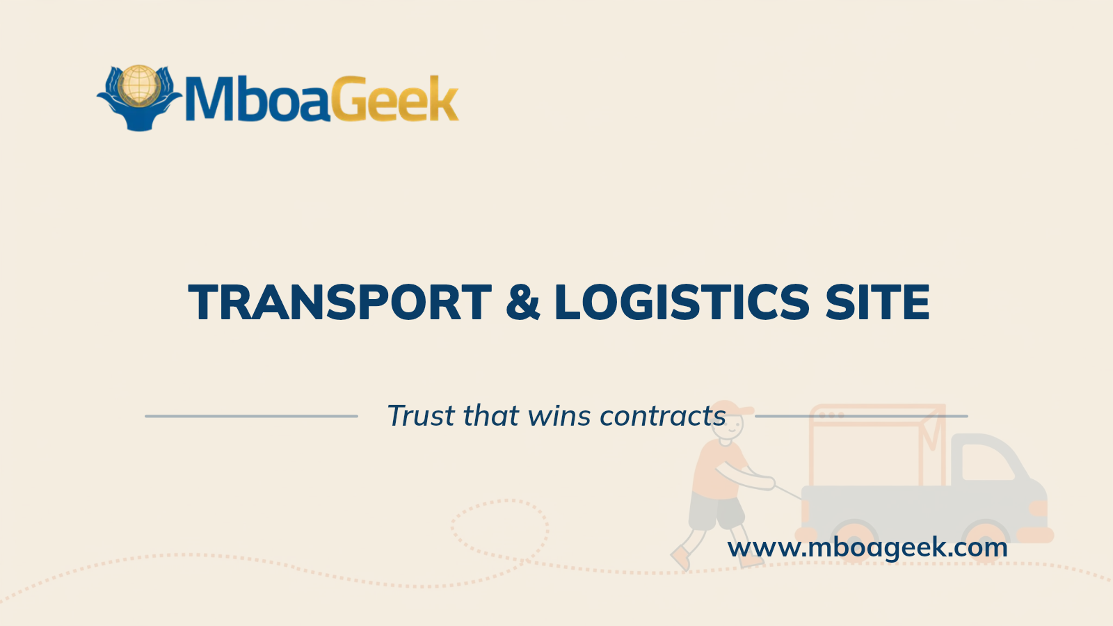 Transport and logistics website