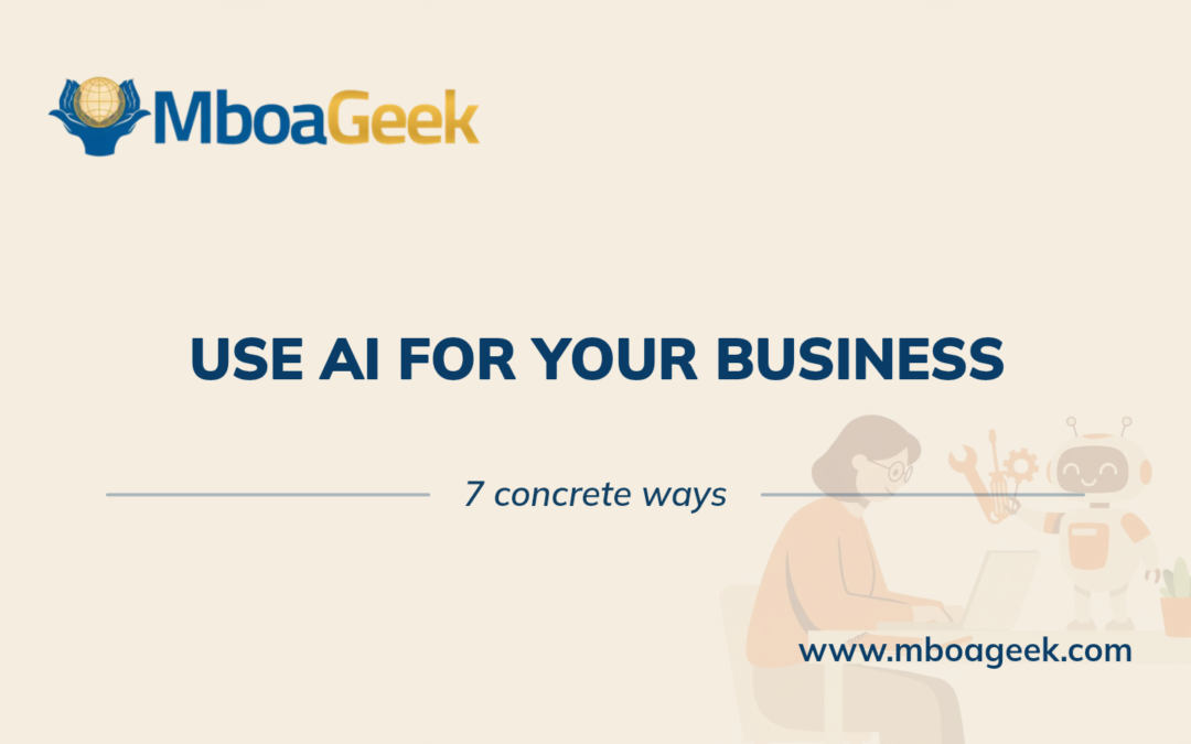 Using AI for your business