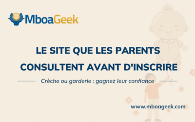 Créer un site web pour une crèche ou garderie au Cameroun