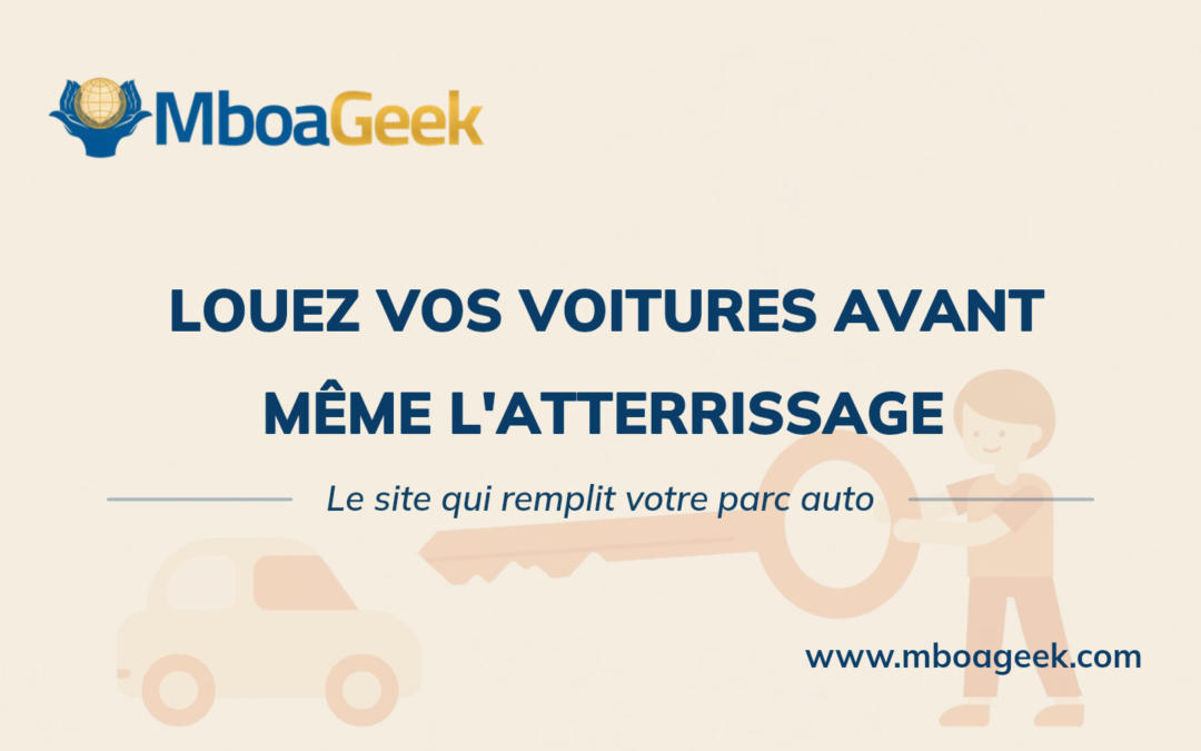 Créer un site web pour une agence de location de voitures au Cameroun