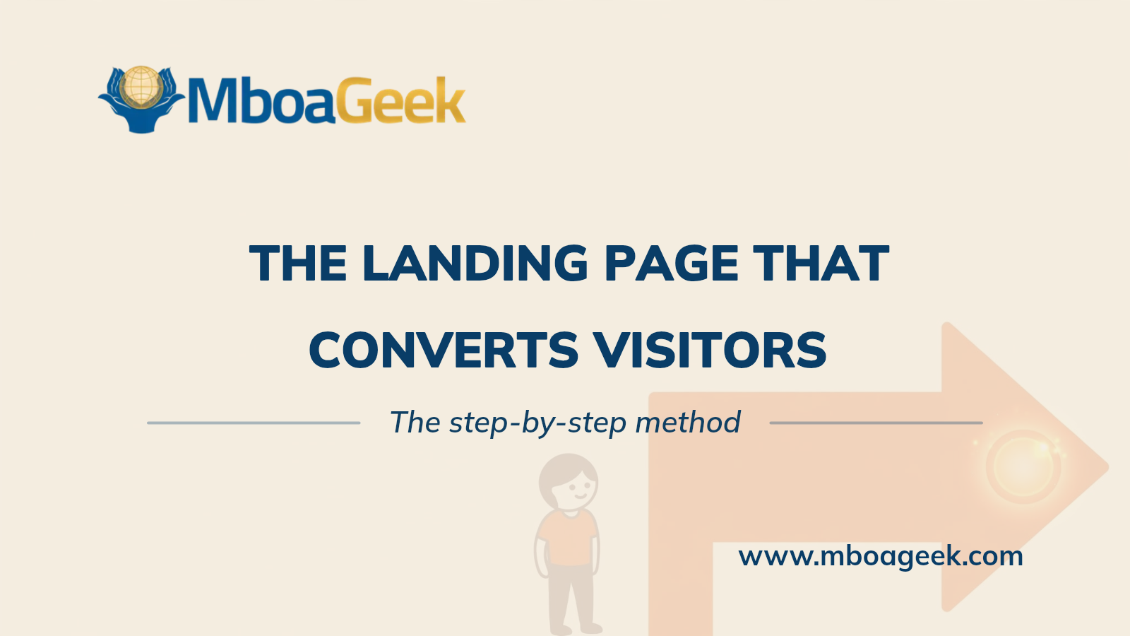 The landing page that converts visitors – The step-by-step method