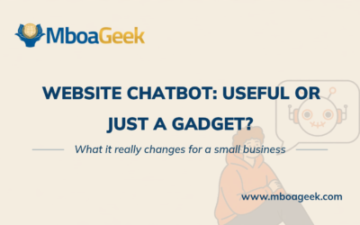 Website Chatbot: Useful Tool or Gadget for a Small Business?