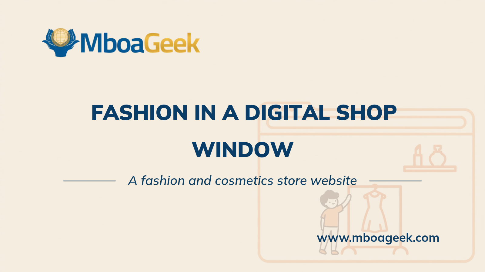 Building a Fashion and Cosmetics Store Website in Cameroon
