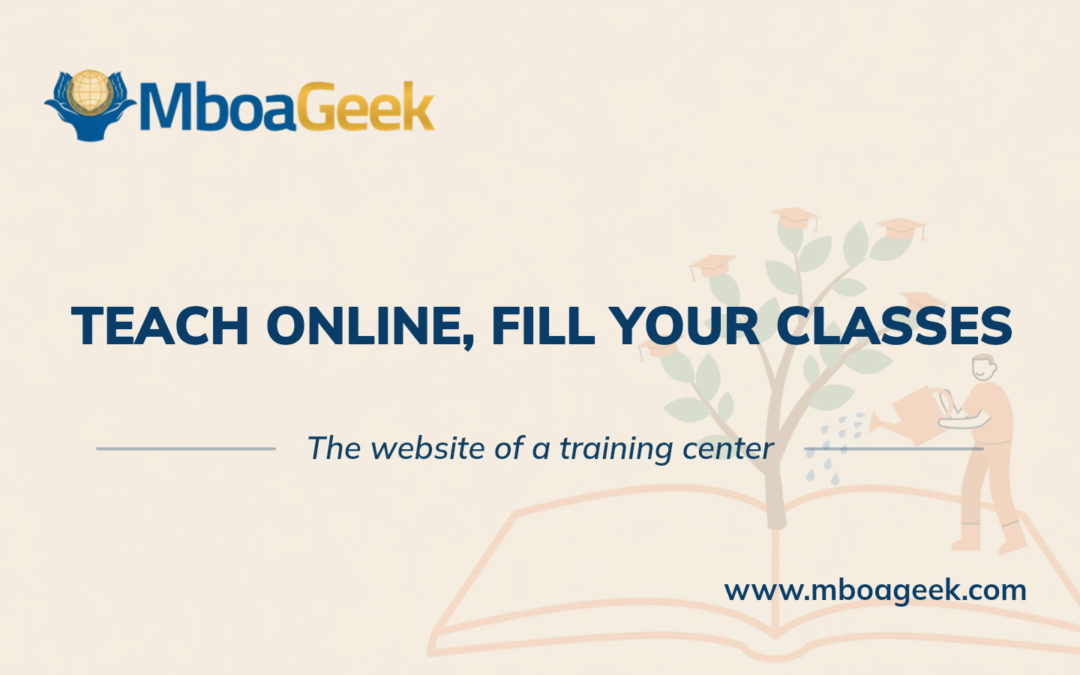 Building a Training Center Website in Cameroon